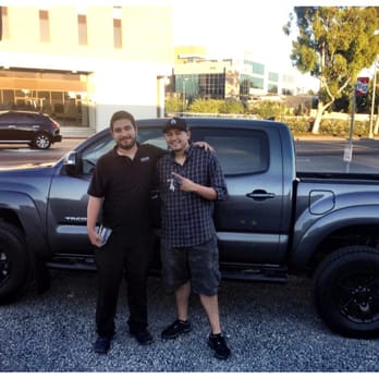 Cabe Toyota - Evan Morikawa handing over the keys to my new 2014 Toyota Tacoma Prerunner. - Car Dealers Near Me - Long Beach, California Cabe Toyota - Evan Morikawa handing over the keys to my new 2014 Toyota Tacoma Prerunner. - Car Dealers Near Me - Long Beach, California