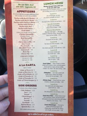 Menu photo 3 El Patron Gastonia, NC Menu photo 3 El Patron Gastonia, NC
