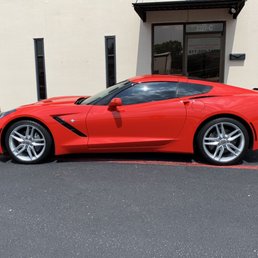 2019 Corvette Stingray (Ceramic Tint w/blacked out side marker lights)