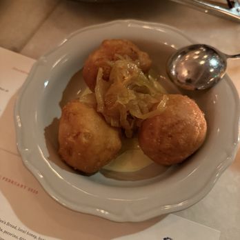 Harry's Fine Foods - Dungeness Crab Beignet - New American Near Me - Seattle, Washington