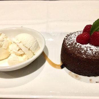 Morton's The Steakhouse - Chocolate Molten Lava cake with vanilla ice cream - Steakhouses Near Me - Honolulu, Hawaii Morton's The Steakhouse - Chocolate Molten Lava cake with vanilla ice cream - Steakhouses Near Me - Honolulu, Hawaii