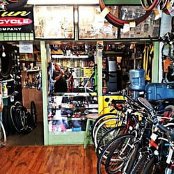 Pedritos Bike Shop - Cyclist legend and enthusiast, at work.