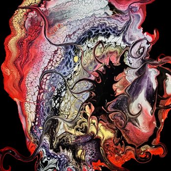 City Swipes - The swipe technique combined with spinning and our "secret sauce" create beautiful cells and mesmerizing art - Commissioned Artists Near Me City Swipes - The swipe technique combined with spinning and our "secret sauce" create beautiful cells and mesmerizing art - Commissioned Artists Near Me