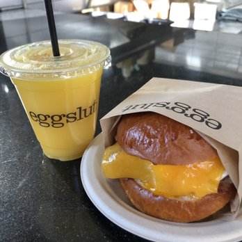 Eggslut - Bacon egg and cheese sandwich - Breakfast & Brunch Near Me - Los Angeles, California