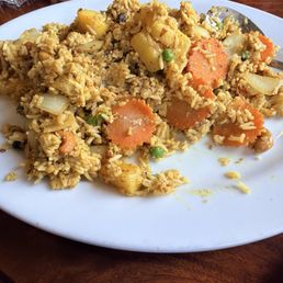 The pineapple fried rice The pineapple fried rice