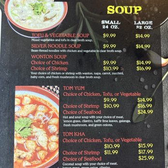 OM Thai Cuisine Camarillo - Soup Menu - Thai Near Me - Camarillo, California OM Thai Cuisine Camarillo - Soup Menu - Thai Near Me - Camarillo, California
