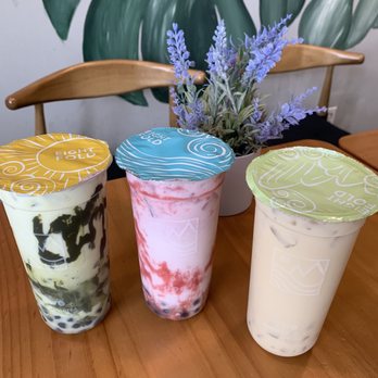 Eightfold Tea Shoppe - Deep Matcha, Marbled Strawberry, Jasmine Milk Tea - Bubble Tea Near Me - Costa Mesa, California Eightfold Tea Shoppe - Deep Matcha, Marbled Strawberry, Jasmine Milk Tea - Bubble Tea Near Me - Costa Mesa, California
