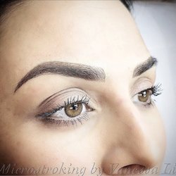 Wax Bare - Microblading + shading technic by Vanessa