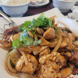 Mongolian Chicken and Beef Mongolian Chicken and Beef