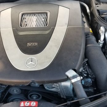 A&N EUROPEAN AUTO - Coolant everywhere as you can see, coolant reservoir cap was broken - Auto Repair Near Me - Van nuys , California
