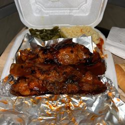 Billy's Texas Bbq - Pork BBQ Rib Dinner