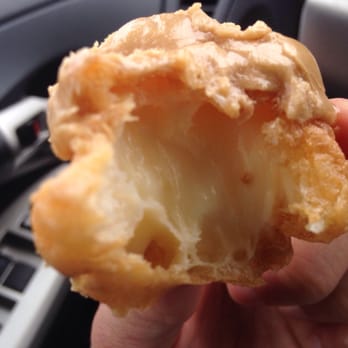 Rolling Pin Donuts - Interior of the Maple Jelly Donut Hole. - Donuts Near Me - San Bruno, California Rolling Pin Donuts - Interior of the Maple Jelly Donut Hole. - Donuts Near Me - San Bruno, California