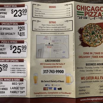Pizza Twist - Menu - Pizza Near Me - Greenwood, Indiana Pizza Twist - Menu - Pizza Near Me - Greenwood, Indiana