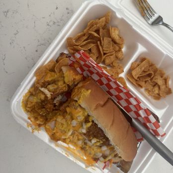 Archies Garage Cafe - Chili Hot Dog - Hot Dogs Near Me - Azle, Texas