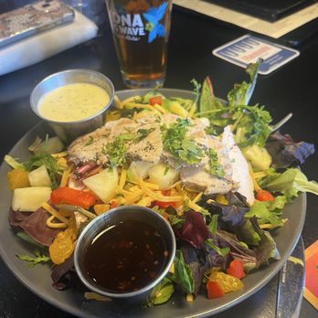 Tamarack Tap Room - Hawaiian Salad mix of everything you can imagine with poppyseed dressing/ teriyaki sauce with chicken. - New American Near Me - Woodbury, Minnesota Tamarack Tap Room - Hawaiian Salad mix of everything you can imagine with poppyseed dressing/ teriyaki sauce with chicken. - New American Near Me - Woodbury, Minnesota