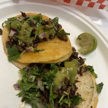 Los Tacos Lokos - 2 tacos de asada con todo - Tacos Near Me - Riverside, California