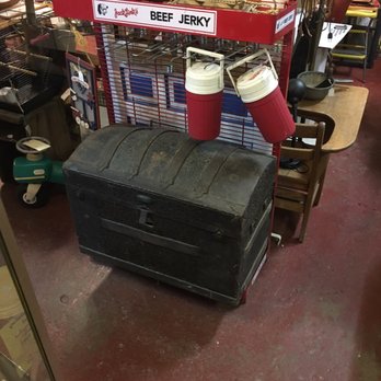 Delectable Collectables - 1880 Dome top trunk! - Antiques Near Me - Angelica, New York