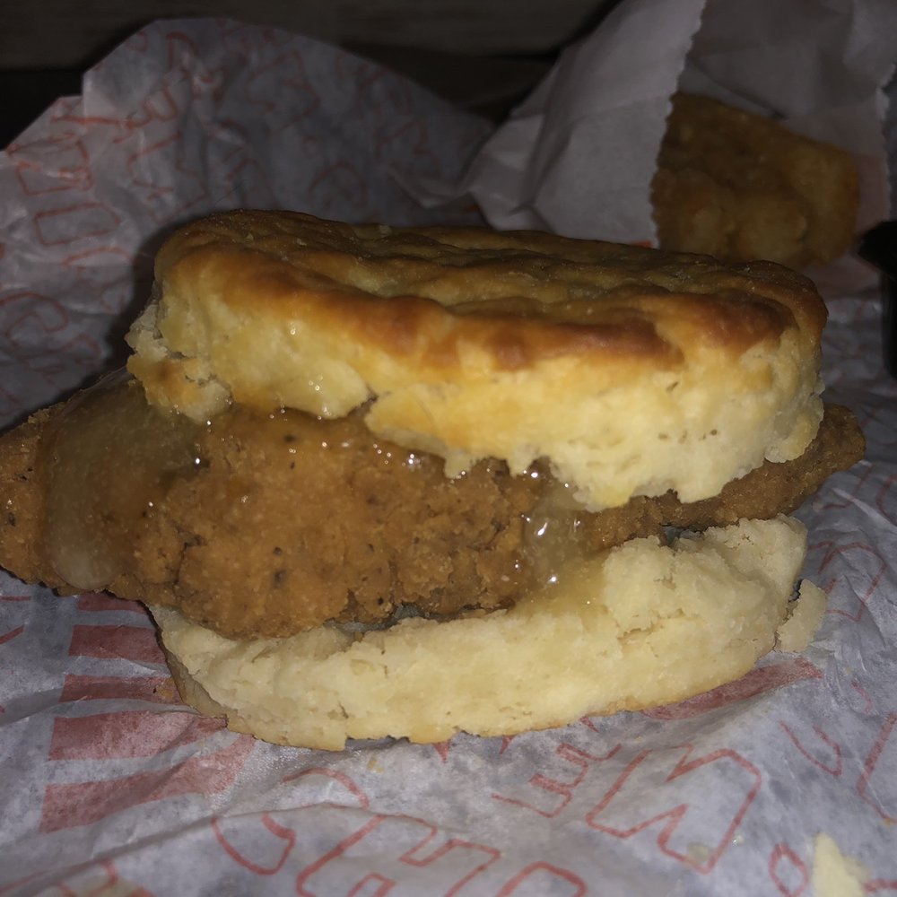 Whataburger - Honey butter chicken biscuit under bad lighting - Fast Food Near Me - Leeds, Alabama Whataburger - Honey butter chicken biscuit under bad lighting - Fast Food Near Me - Leeds, Alabama