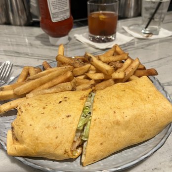 Byrn Western Grill - Chicken Wrap - Bars Near Me - Irving, Texas