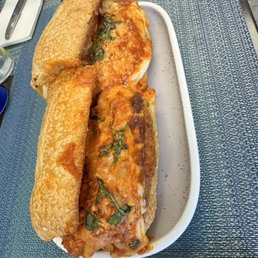Chicken Parmiagiano Sandwich Chicken Parmiagiano Sandwich