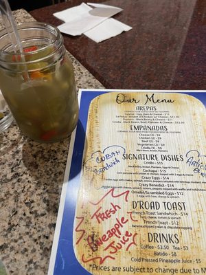 D'Road Cafe welcomes you to our Latin Home cooking style by null