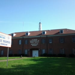 Alabama Public Safety Department - The front of the building as seen from Highway 78 (Bankhead Hwy).
