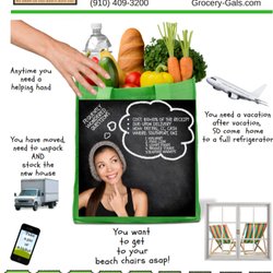 Grocery Gals - All the ways Grocery Gals can help!