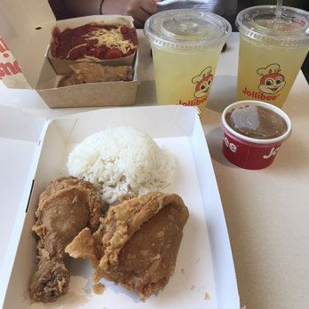 Jollibee - 2pc chicken with rice ($4.99) & spaghetti with 1pc chicken ($5.99) - Fast Food Near Me - Woodside, New York Jollibee - 2pc chicken with rice ($4.99) & spaghetti with 1pc chicken ($5.99) - Fast Food Near Me - Woodside, New York