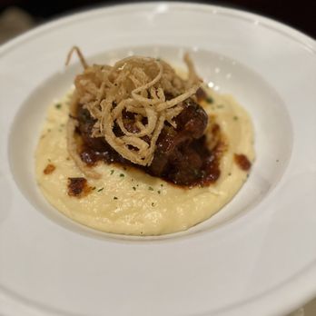 Bond 45 - Braised Short Ribs with mashed potatoes - Italian Near Me - Oxon Hill, Maryland Bond 45 - Braised Short Ribs with mashed potatoes - Italian Near Me - Oxon Hill, Maryland