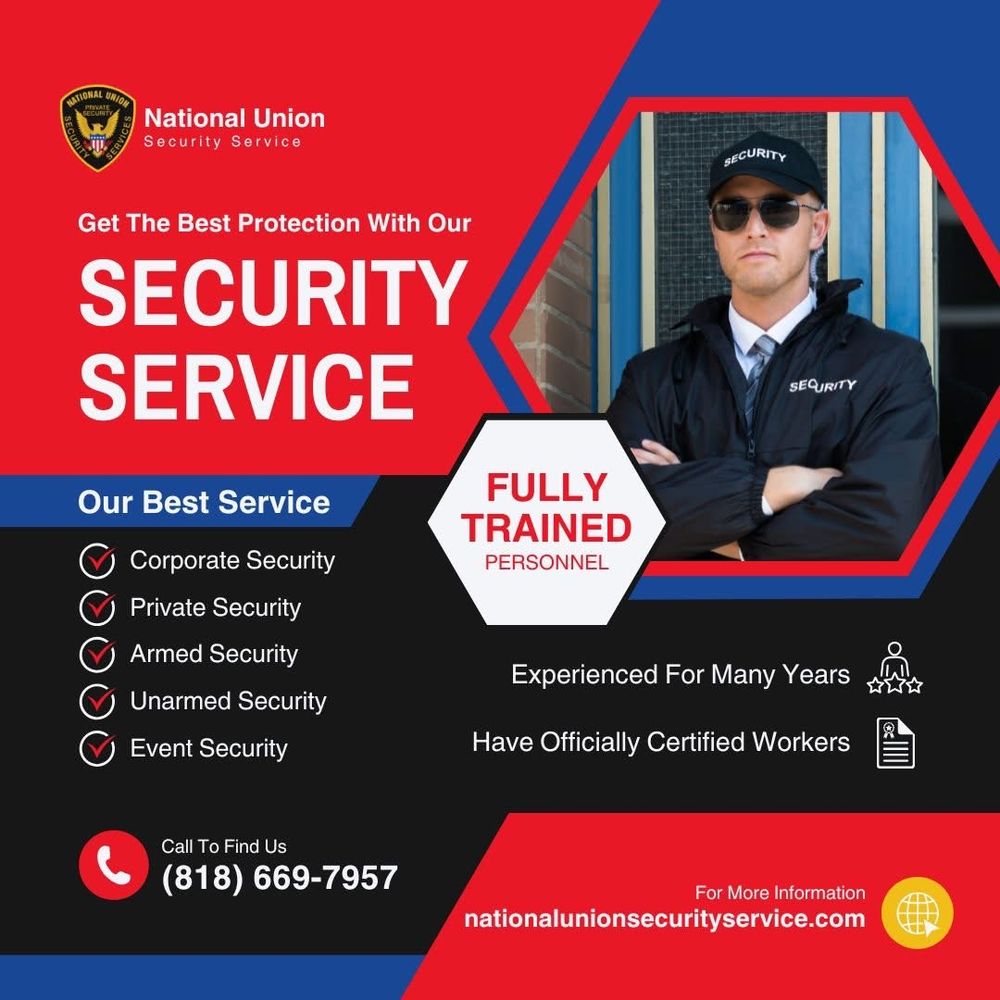 NATIONAL UNION SECURITY SERVICES - Updated May 2025 - Request a Quote ...