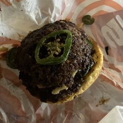 Smashburger - No top bun.