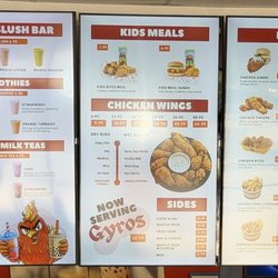 Hangry Joe's Hot Chicken & Wings - September 2026 digital menu signage