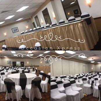Occasion Xpress - Linens set up for Birthday celebration - Party Equipment Rentals Near Me