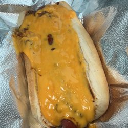 Dog House - Chili cheese dog extra cheese