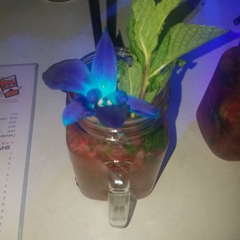 Kimoto Rooftop - Strawberry Mojito - Asian Fusion Near Me - Brooklyn, New York