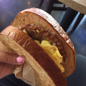 Powderface - Egg cheese & sausage on wheat! :-) - Coffee & Tea Near Me - Oakland, California Powderface - Egg cheese & sausage on wheat! :-) - Coffee & Tea Near Me - Oakland, California