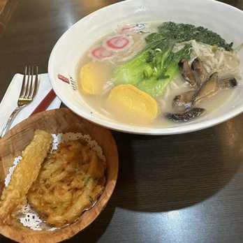Reren Lamen & Bar - Soy bean tempura lamen - Ramen Near Me - Washington, DC, District of Columbia