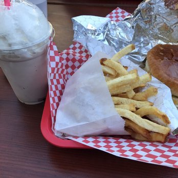 Small Cheval- Wicker Park - Cheese burger, chocolate shake, and fries. - Burgers Near Me - Chicago, Illinois