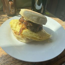 Breakfast sando