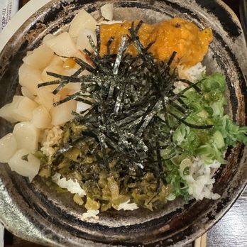 Gochi - Mountain View - uni hotate meshi clay pot - Japanese Near Me - Mountain View, California