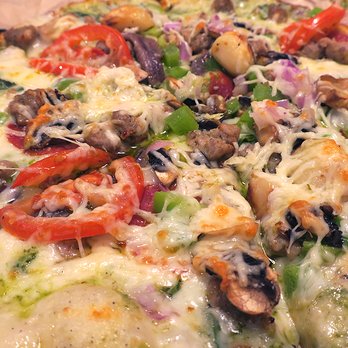 MOD Pizza - The green is pesto, most excellent! - Fast Food Near Me - Auburn, California