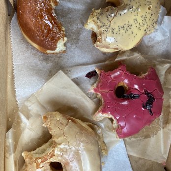 Dough Hook Bake Shop - So big we could only eat half of each donut! SO good! - Donuts Near Me - Salem, Oregon