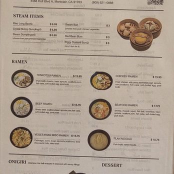 Starbelly Asian kitchen & Ramen - Menu 1/2. - Noodles Near Me - Montclair, California Starbelly Asian kitchen & Ramen - Menu 1/2. - Noodles Near Me - Montclair, California