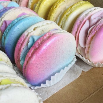 The Gypsy Moon Cake - Cotton Candy French Macarons, our #1 most popular style:)) - Patisserie/Cake Shop Near Me - Jamestown, New York