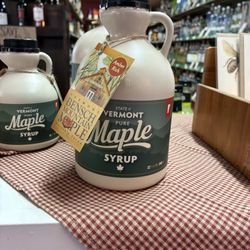 Locally made maple syrup