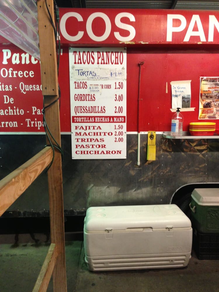 TACOS PANCHO Updated August 2024 658 Aldine Mail Rt Rd, Houston, Texas Food Trucks Phone
