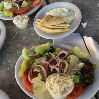Chris' Taverna - Side salad - Greek Near Me - Boynton Beach, Florida