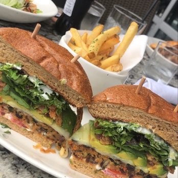 Nick's On 2nd - House Made Veggie Burger - New American Near Me - Long Beach, California Nick's On 2nd - House Made Veggie Burger - New American Near Me - Long Beach, California
