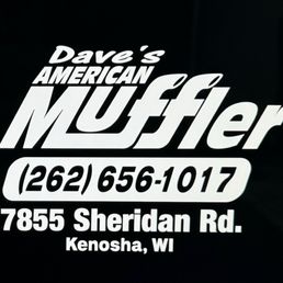 Exterior photo of Dave's American Discount Muffler - Kenosha, Wisconsin Exterior photo of Dave's American Discount Muffler - Kenosha, Wisconsin