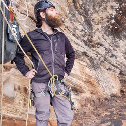 Zion Rock & Mountain Guides - Our epic guide Stu